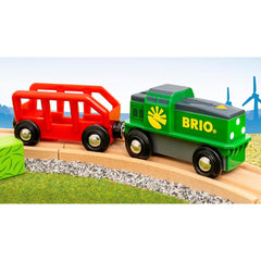 BRIO Farm Battery Train