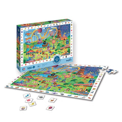 CALYPTO Puzzle 100 P - Fête Foraine - Funfair