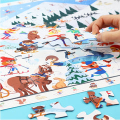 CALYPTO PUZZLE 100 P - Sports d'Hiver - Winter Sports