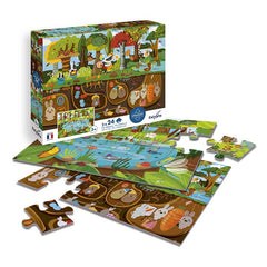 CALYPTO Puzzle 2*24 P - Vie Dessus Vie Dessous