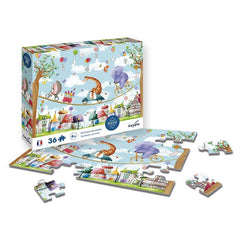 CALYPTO Puzzle 36 P - Animaux Acrobates