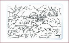 COLOUR ME MATS Arctic Expedition (Colouring Mat Bundle)