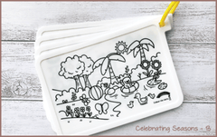 COLOUR ME MATS Celebrating Seasons (Colouring Mat Bundle)