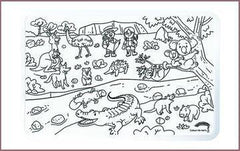 COLOUR ME MATS Outback Wander (Colouring Mat Bundle)