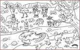 COLOUR ME MATS Outback Wander (Colouring Mat Bundle)