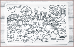 COLOUR ME MATS Timmy & Tammy Around Our Island (Colouring Mat Bundle)