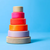 GRIMM'S Small Conical Tower neon-pink