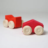 GRIMM'S Stacking Cars Red