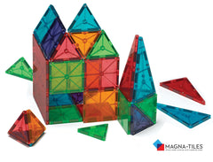 MAGNA-TILES Classic Clear Colors 100 Piece Set