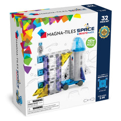 MAGNA-TILES Space + microMAGS 32 Piece Set
