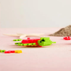 PLUS-PLUS Kai Sea Turtle / 100 pcs Tube (Orange Shell)