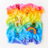 SARAH'S SILKS Playsilks Enchanted - Rainbow (DP)