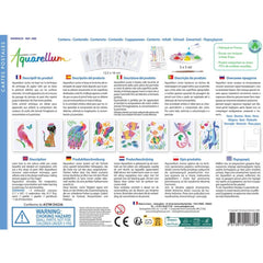 SENTOSPHERE AQUARELLUM CARTES POSTALES ANIMAUX - Animal Postcards (8 x Mini cards)