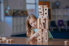 SUMBLOX Building Blocks Educational 100 Piece Set
