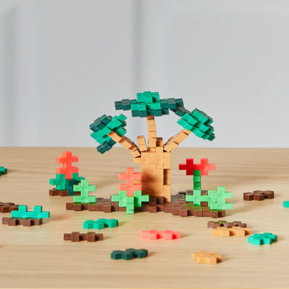 PLUS-PLUS Jungle mix / 240 pcs Tube