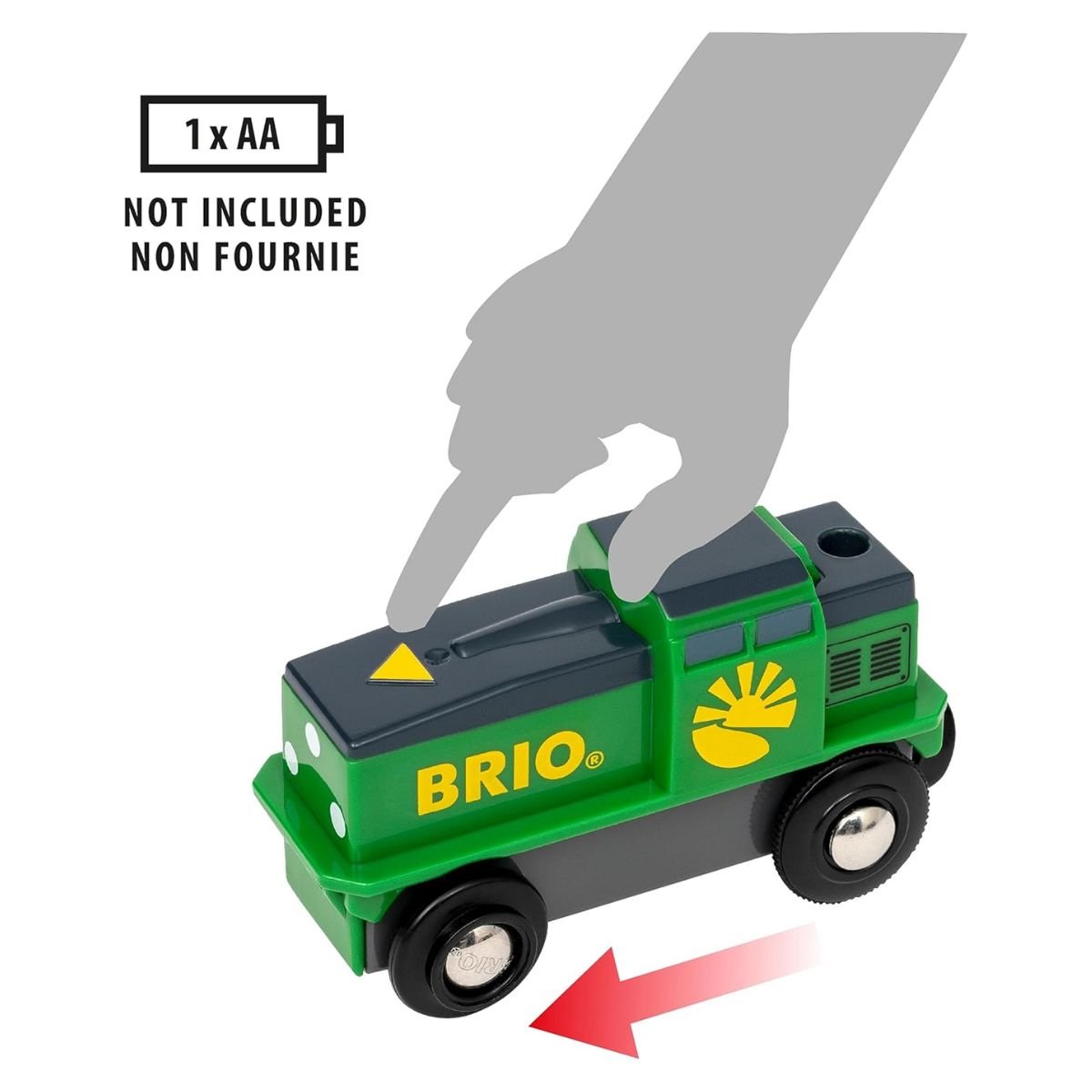 BRIO Farm Battery Train