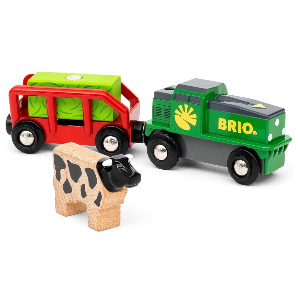 BRIO Farm Battery Train