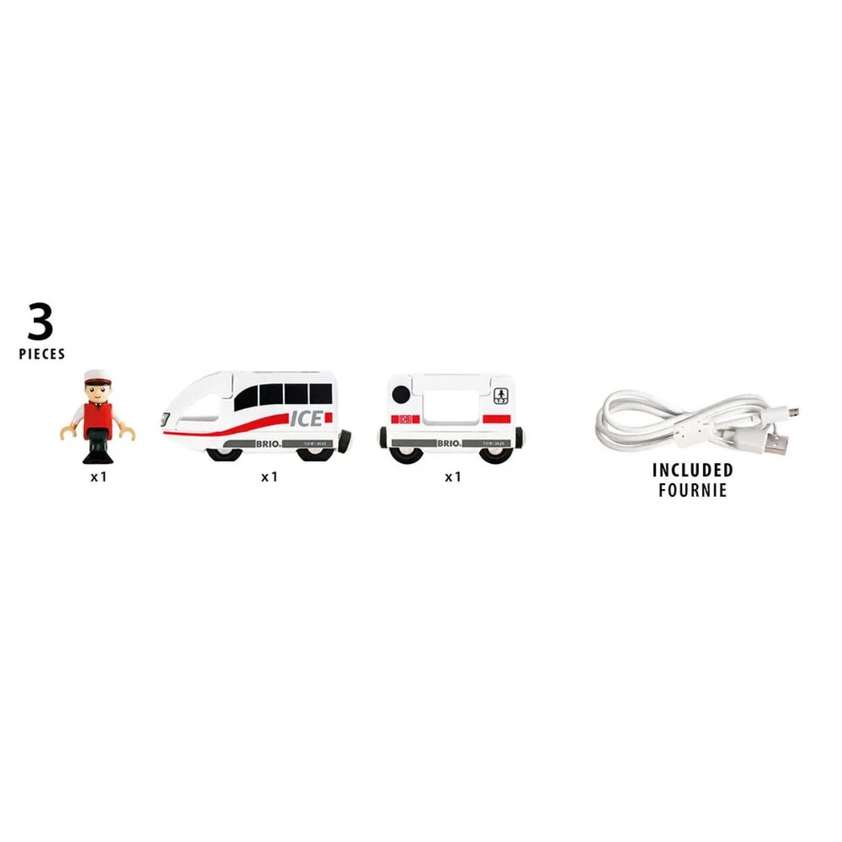 BRIO ICE Rechargeable Train (Trains of the world)
