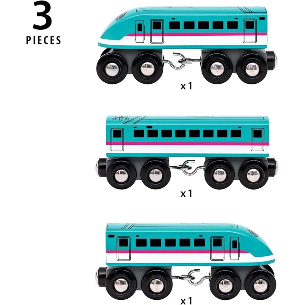 BRIO Shinkansen Hayabusa (Trains of the World)