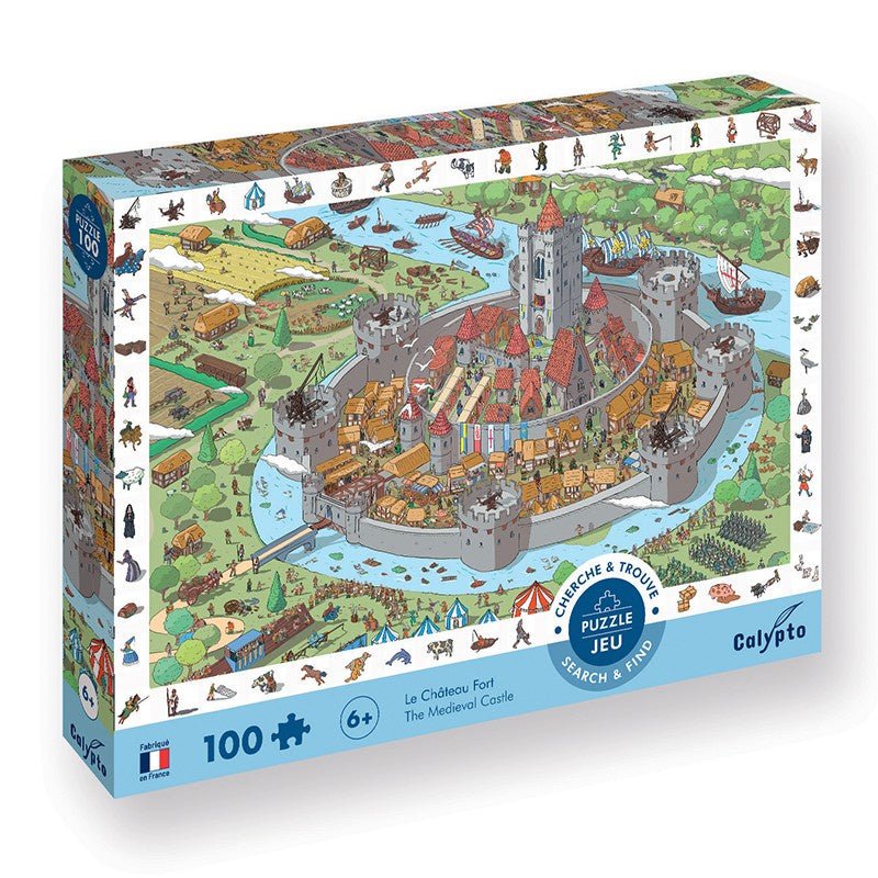 CALYPTO Puzzle 100 P - Le Château Fort