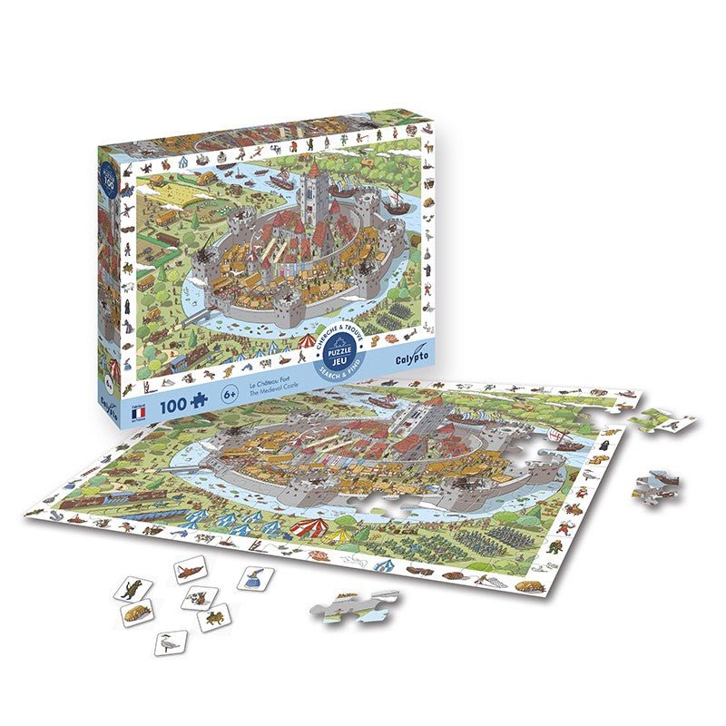 CALYPTO Puzzle 100 P - Le Château Fort