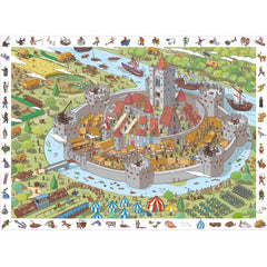 CALYPTO Puzzle 100 P - Le Château Fort