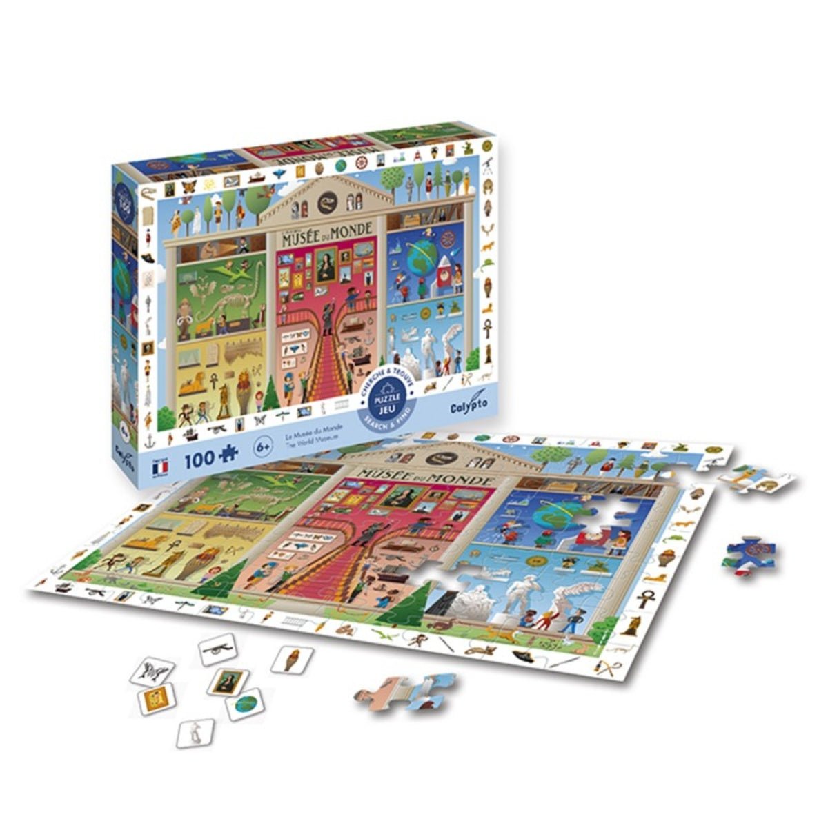 CALYPTO Puzzle 100 P - Musee Du Monde