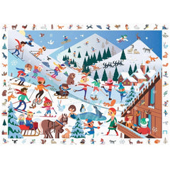 CALYPTO PUZZLE 100 P - Sports d'Hiver - Winter Sports