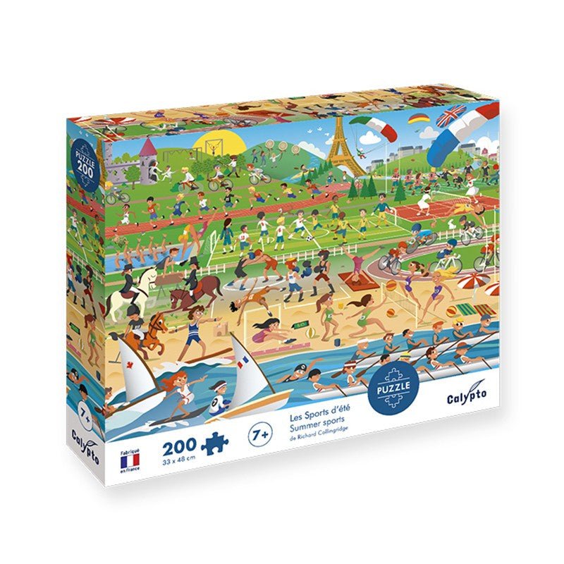 CALYPTO Puzzle 200 P - Les Sports D'Eté
