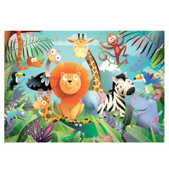 CALYPTO Puzzle 2*24 P - Animaux Sauvages