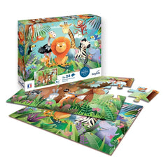 CALYPTO Puzzle 2*24 P - Animaux Sauvages