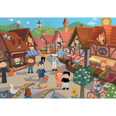 CALYPTO Puzzle 2*24 P - Ferme Et Ville - Richard Collingridge