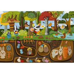 CALYPTO Puzzle 2*24 P - Vie Dessus Vie Dessous