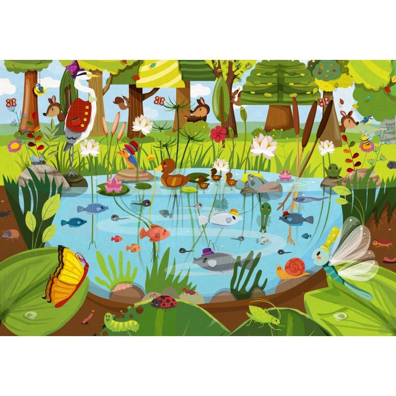 CALYPTO Puzzle 2*24 P - Vie Dessus Vie Dessous