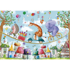 CALYPTO Puzzle 36 P - Animaux Acrobates