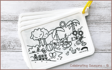 COLOUR ME MATS Celebrating Seasons (Colouring Mat Bundle)