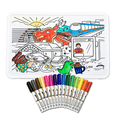 COLOUR ME MATS Heartbeat of Singapore (Colouring Mat Bundle)