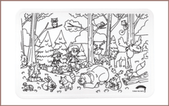 COLOUR ME MATS Into the Woods (Colouring Mat Bundle)