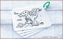 COLOUR ME MATS Land of Dinosaurs (Colouring Mat Bundle)