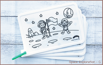COLOUR ME MATS Space Exploration (Colouring Mat Bundle)