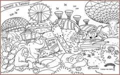 COLOUR ME MATS Timmy & Tammy Around Our Island (Colouring Mat Bundle)