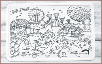 COLOUR ME MATS Timmy & Tammy Around Our Island (Colouring Mat Bundle)