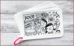 COLOUR ME MATS Timmy & Tammy Around Our Neighbourhood (Colouring Mat Bundle)