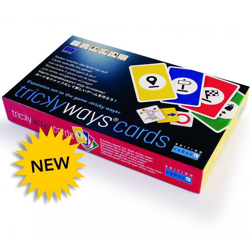 CUBORO Tricky Ways Cards (cards only - need Cuboro Tricky Ways  set to play with)