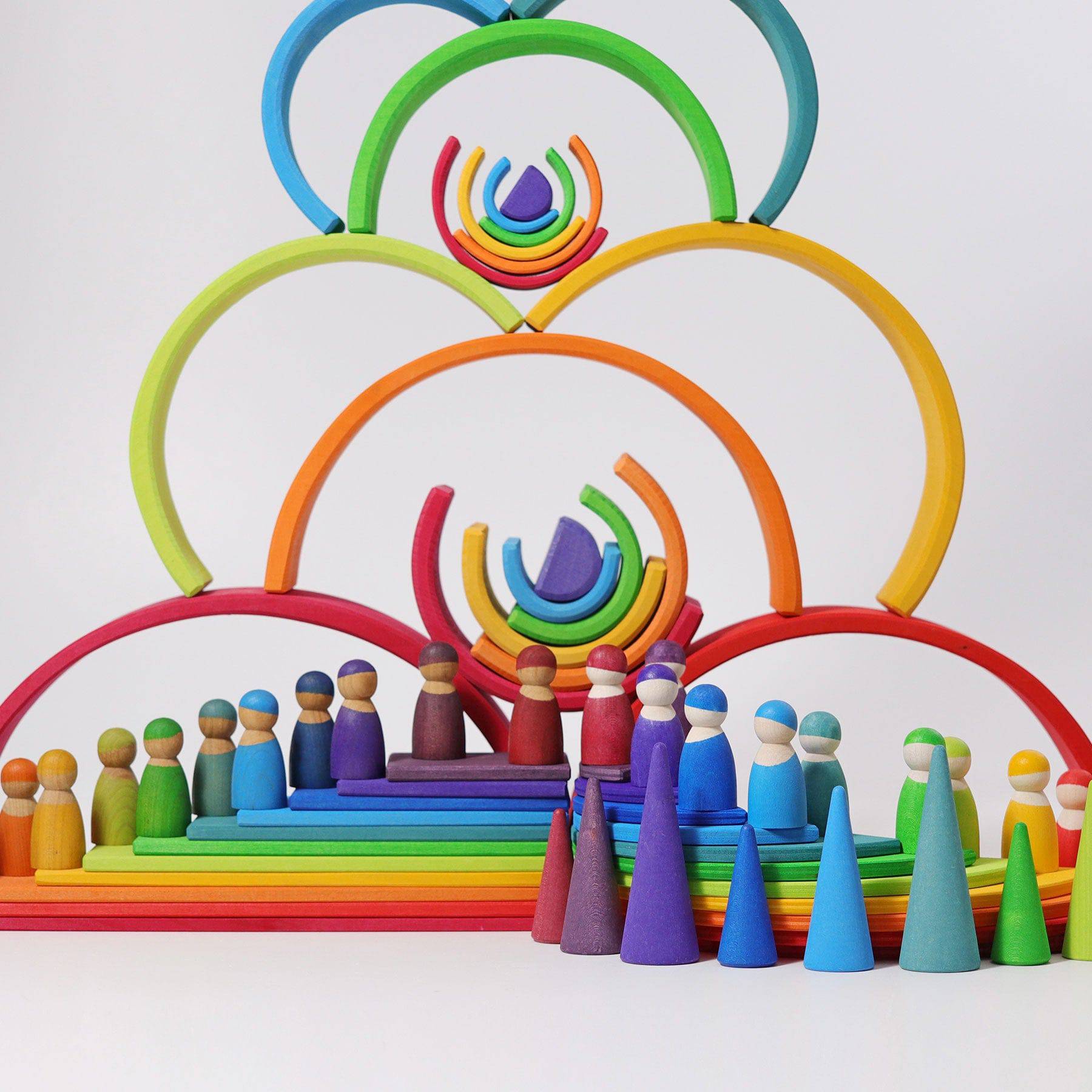 GRIMM'S 12 Piece Rainbow Large