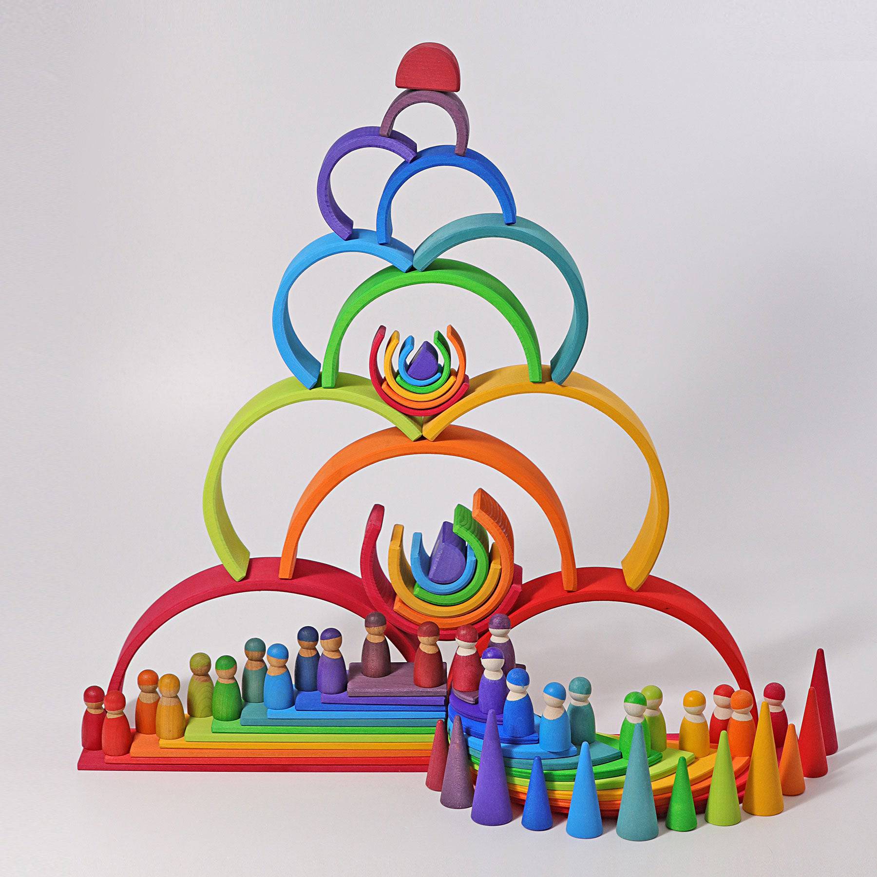 GRIMM'S 12 Piece Rainbow Large
