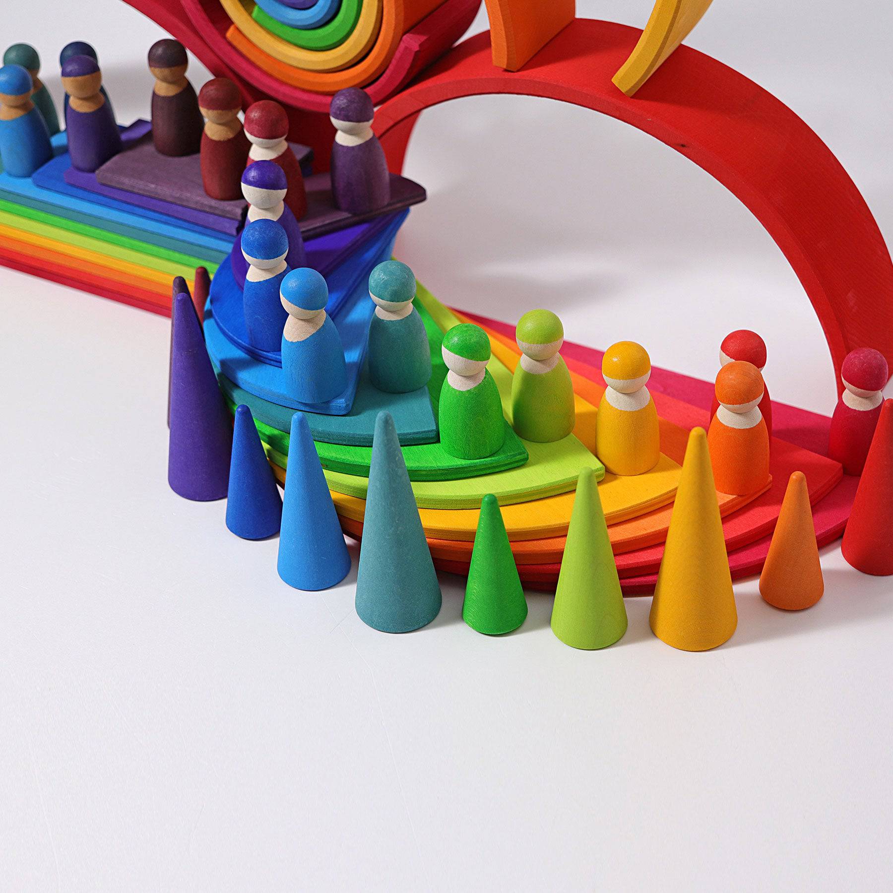 GRIMM'S 12 Piece Rainbow Large