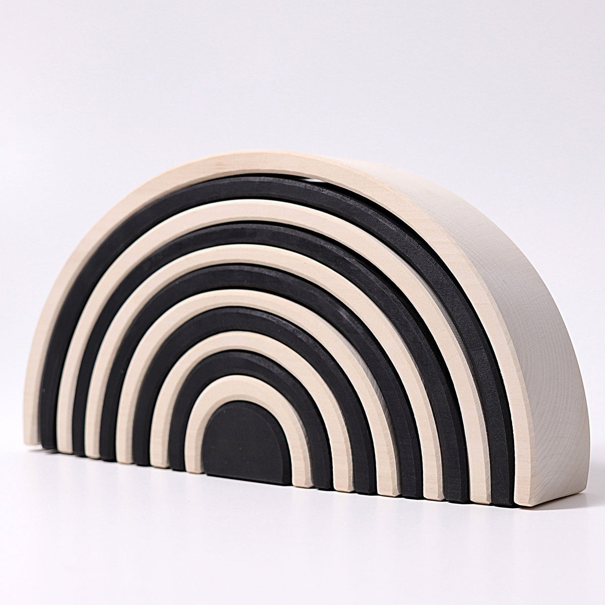 GRIMM'S 12 Piece Rainbow Large Monochrome / Tunnel