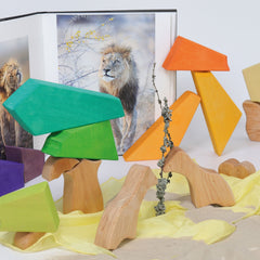 GRIMM'S Building Set Rainbow Lion