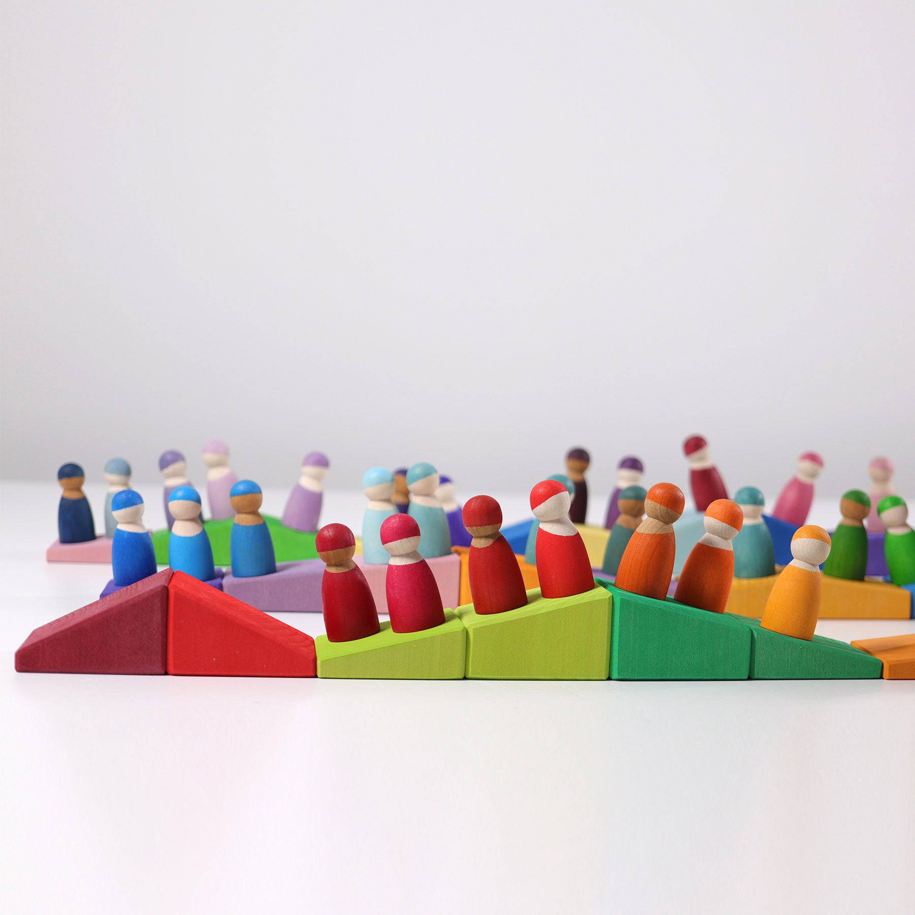 GRIMM'S Building Set Sloping Blocks (*)